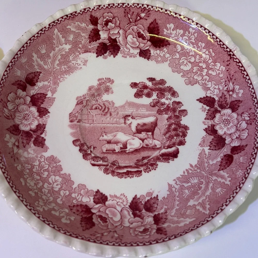 Adams England Red and White English Scenic Collection